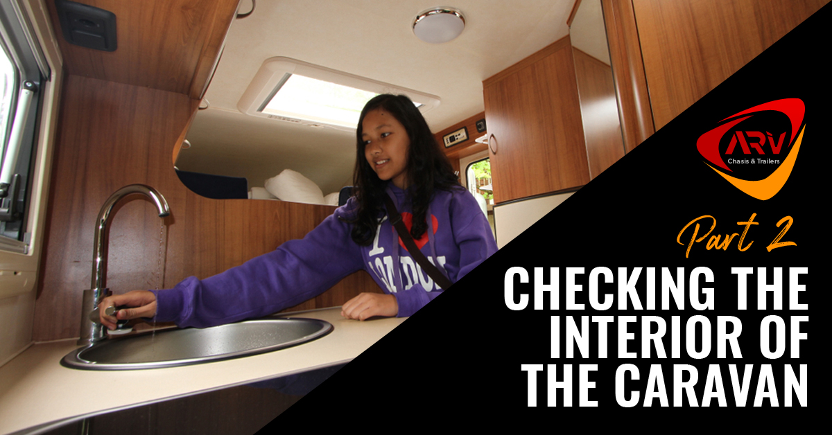 Caravan interior checklist