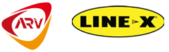 ARV and Line-x logo
